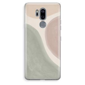 CaseCompany Geo #6: LG G7 Thinq Transparant Hoesje