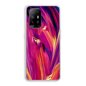 CaseCompany Phoenix: Oppo A94 5G Transparant Hoesje