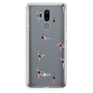 CaseCompany Dancing #1: LG G7 Thinq Transparant Hoesje