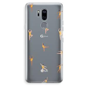 CaseCompany Dans #2: LG G7 Thinq Transparant Hoesje