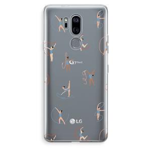 CaseCompany Dancing #3: LG G7 Thinq Transparant Hoesje