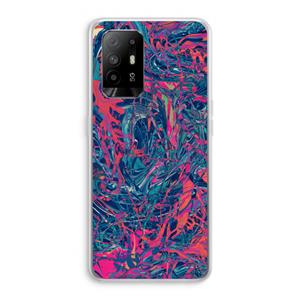 CaseCompany Sleeping Dreams: Oppo A94 5G Transparant Hoesje