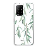 CaseCompany Branch up your life: Oppo A94 5G Transparant Hoesje