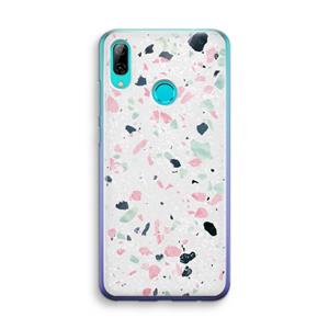 CaseCompany Terrazzo N°3: Huawei P Smart (2019) Transparant Hoesje