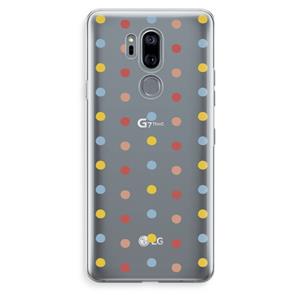 CaseCompany Bollen: LG G7 Thinq Transparant Hoesje