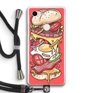 CaseCompany Diet Coke Please: Pixel 3 Transparant Hoesje met koord