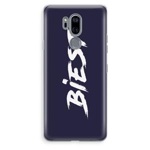 CaseCompany Biest: LG G7 Thinq Transparant Hoesje