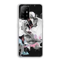 CaseCompany Camouflage de sommeil: Oppo A94 5G Transparant Hoesje