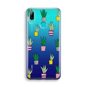 CaseCompany Sanseveria: Huawei P Smart (2019) Transparant Hoesje