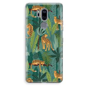 CaseCompany Luipaard 2: LG G7 Thinq Transparant Hoesje