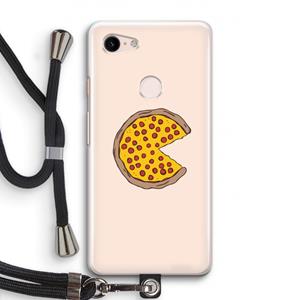 CaseCompany You Complete Me #2: Pixel 3 Transparant Hoesje met koord