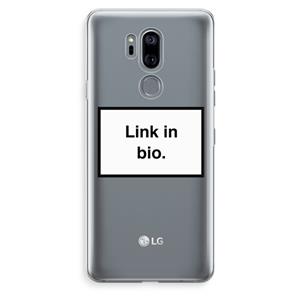 CaseCompany Link in bio: LG G7 Thinq Transparant Hoesje