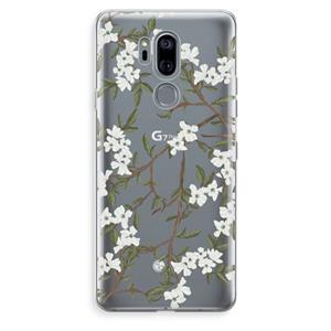 CaseCompany Blossoming spring: LG G7 Thinq Transparant Hoesje