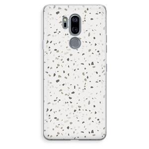 CaseCompany Terrazzo N°14: LG G7 Thinq Transparant Hoesje