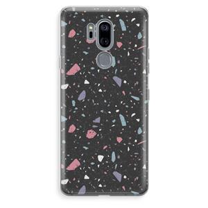 CaseCompany Terrazzo N°16: LG G7 Thinq Transparant Hoesje