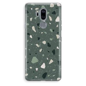 CaseCompany Terrazzo N°19: LG G7 Thinq Transparant Hoesje