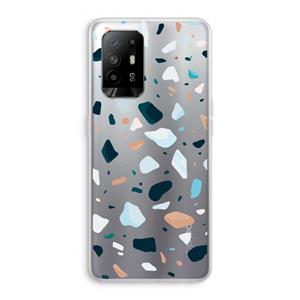 CaseCompany Terrazzo N°13: Oppo A94 5G Transparant Hoesje