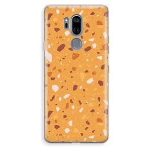 CaseCompany Terrazzo N°24: LG G7 Thinq Transparant Hoesje