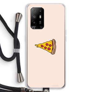 CaseCompany You Complete Me #1: Oppo A94 5G Transparant Hoesje met koord