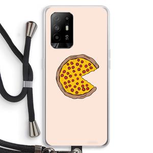 CaseCompany You Complete Me #2: Oppo A94 5G Transparant Hoesje met koord