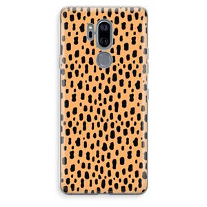 CaseCompany Panter: LG G7 Thinq Transparant Hoesje