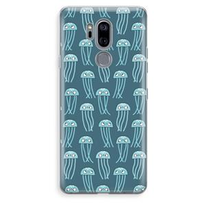 CaseCompany Kwallie: LG G7 Thinq Transparant Hoesje