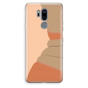 CaseCompany Bikini: LG G7 Thinq Transparant Hoesje