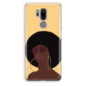 CaseCompany Golden hour: LG G7 Thinq Transparant Hoesje