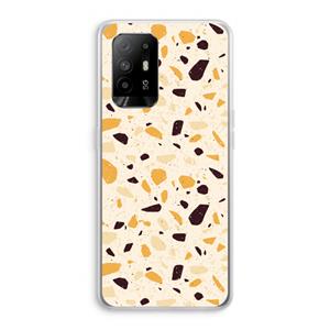 CaseCompany Terrazzo N°13: Oppo A94 5G Transparant Hoesje