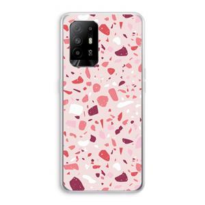 CaseCompany Terrazzo N°15: Oppo A94 5G Transparant Hoesje