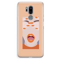 CaseCompany Surprise: LG G7 Thinq Transparant Hoesje