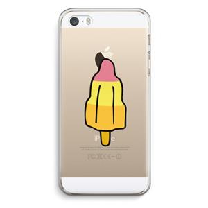CaseCompany Raketijsje: iPhone 5 / 5S / SE Transparant Hoesje