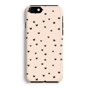 CaseCompany Kleine kattenkopjes: iPhone 7 Tough Case