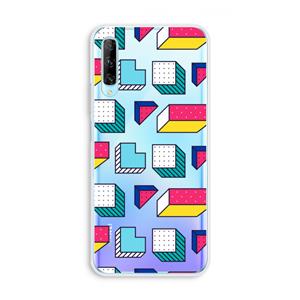 CaseCompany 8-bit N°7: Huawei P Smart Pro Transparant Hoesje