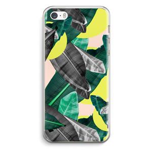 CaseCompany Fantasie jungle: iPhone 5 / 5S / SE Transparant Hoesje