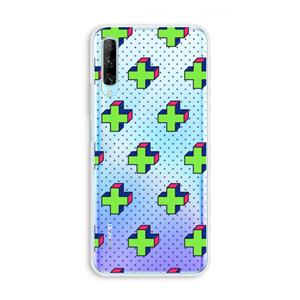 CaseCompany 8-bit N°10: Huawei P Smart Pro Transparant Hoesje