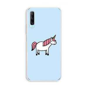 CaseCompany Eenhoorn: Huawei P Smart Pro Transparant Hoesje
