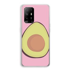 CaseCompany Avocado: Oppo A94 5G Transparant Hoesje