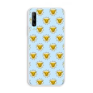 CaseCompany Leeuwenkoppen: Huawei P Smart Pro Transparant Hoesje