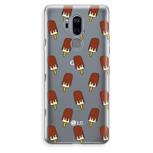 CaseCompany Yummy: LG G7 Thinq Transparant Hoesje