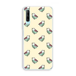 CaseCompany Vogeltjes: Huawei P Smart Pro Transparant Hoesje