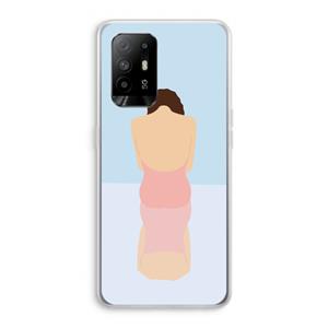 CaseCompany Mirror: Oppo A94 5G Transparant Hoesje