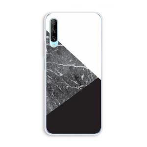 CaseCompany Combinatie marmer: Huawei P Smart Pro Transparant Hoesje