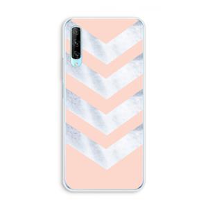 CaseCompany Marmeren pijlen: Huawei P Smart Pro Transparant Hoesje