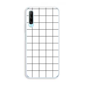 CaseCompany Rooster: Huawei P Smart Pro Transparant Hoesje