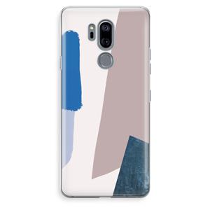 CaseCompany Lapis: LG G7 Thinq Transparant Hoesje