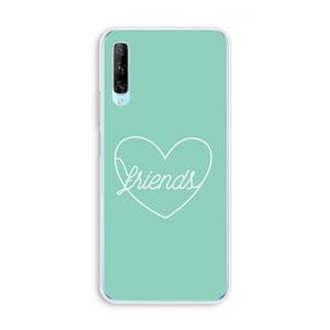 CaseCompany Friends heart pastel: Huawei P Smart Pro Transparant Hoesje