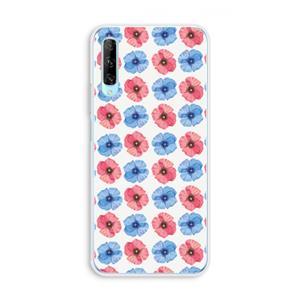 CaseCompany Klaproosjes: Huawei P Smart Pro Transparant Hoesje