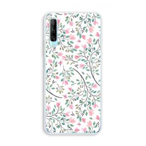CaseCompany Sierlijke bloemen: Huawei P Smart Pro Transparant Hoesje