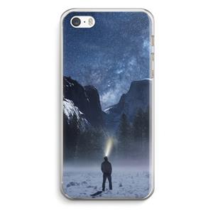 CaseCompany Wanderlust: iPhone 5 / 5S / SE Transparant Hoesje